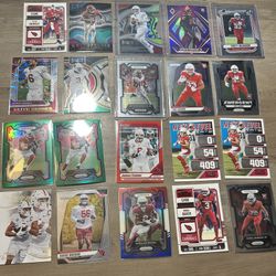 Arizona Cardinals Rookie & Vet Color/Insert Lot (32) - Kyler, MHJ, Conner, Baker