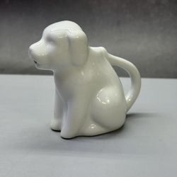 Vintage Dog/Puppy Dog 🐕 🐶 Doggy Creamer Small Pitcher with Pup’s Tail Handle. Excellent Condition. 