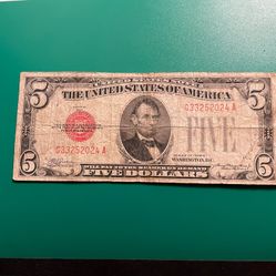 1928 Red Seal Bill😎