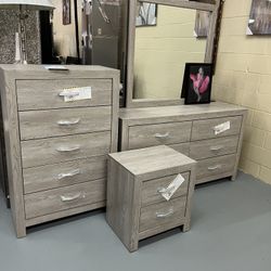 Dresser, Mirror, Nightstand , Chest 