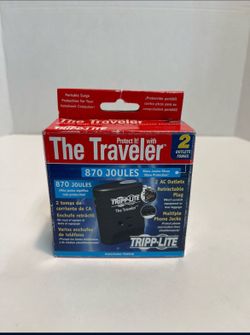 Tripp Lite Traveler Portable Surge Protection for Phone Modem Lines NEW