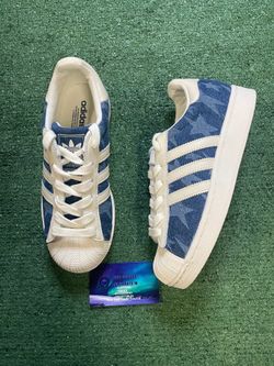 Adidas superstar II denim
