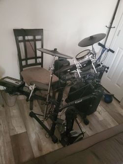 Electric drum set