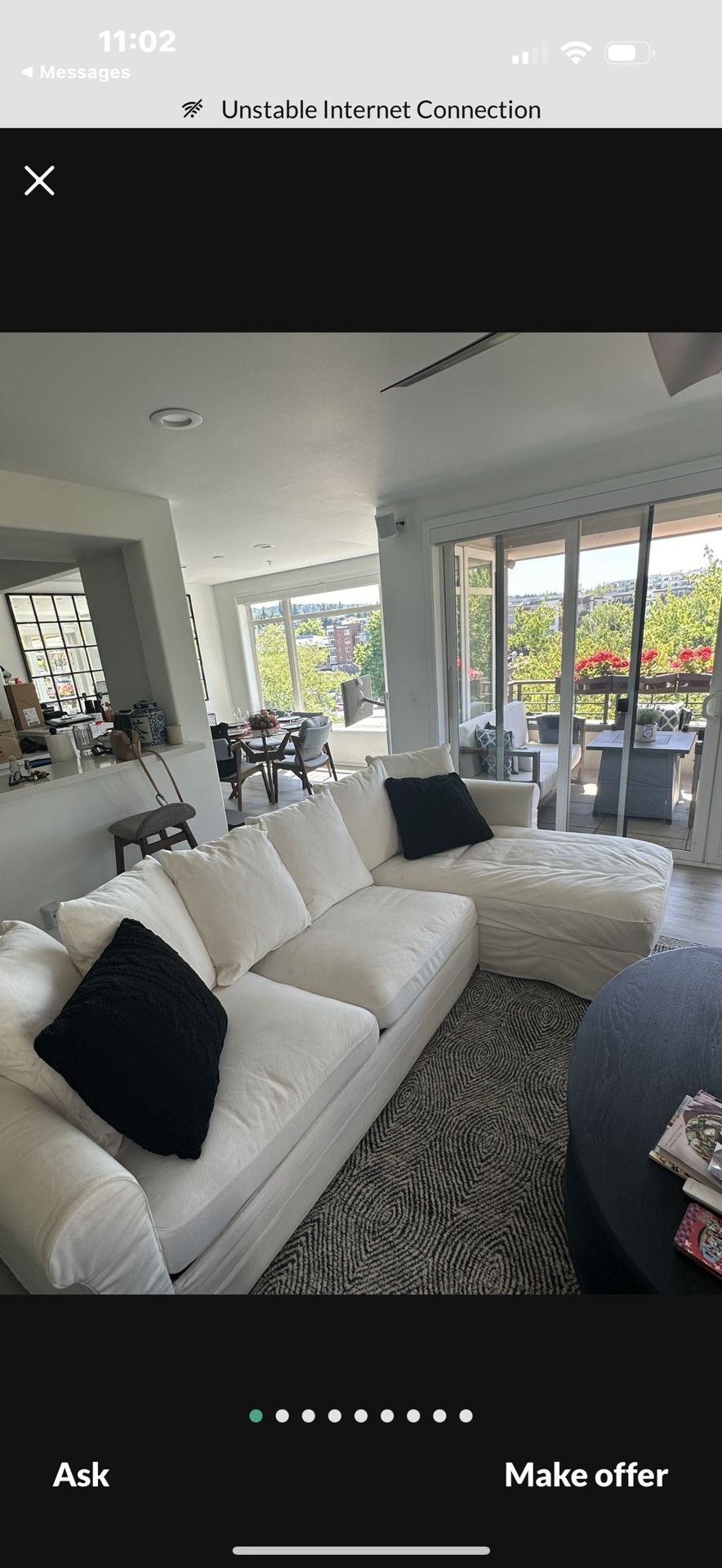 IKEA Pull Out Sleeper Sofa Sectional