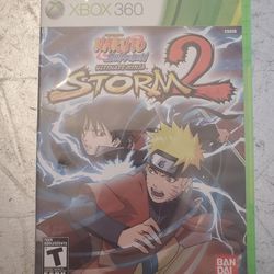 Naruto Shippuden: Ultimate Ninja Storm 2 Microsoft Xbox 360 video game system
