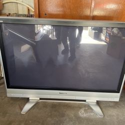 50” Plasma TV With Speakers