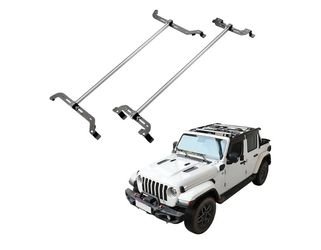 JOYTUTUS Roof Rack Cross Bars Compatible With Jeep Wrangler JL 2018-2026