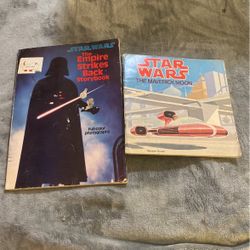 Collection Of Rare Starwars Books