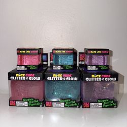 NeeDoh Nice cube Glitter And Glow