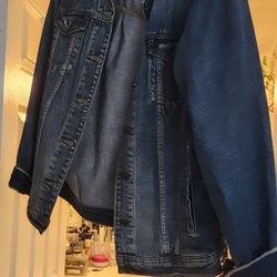 Women American Eagle/ North Face, Black Leather Jacket