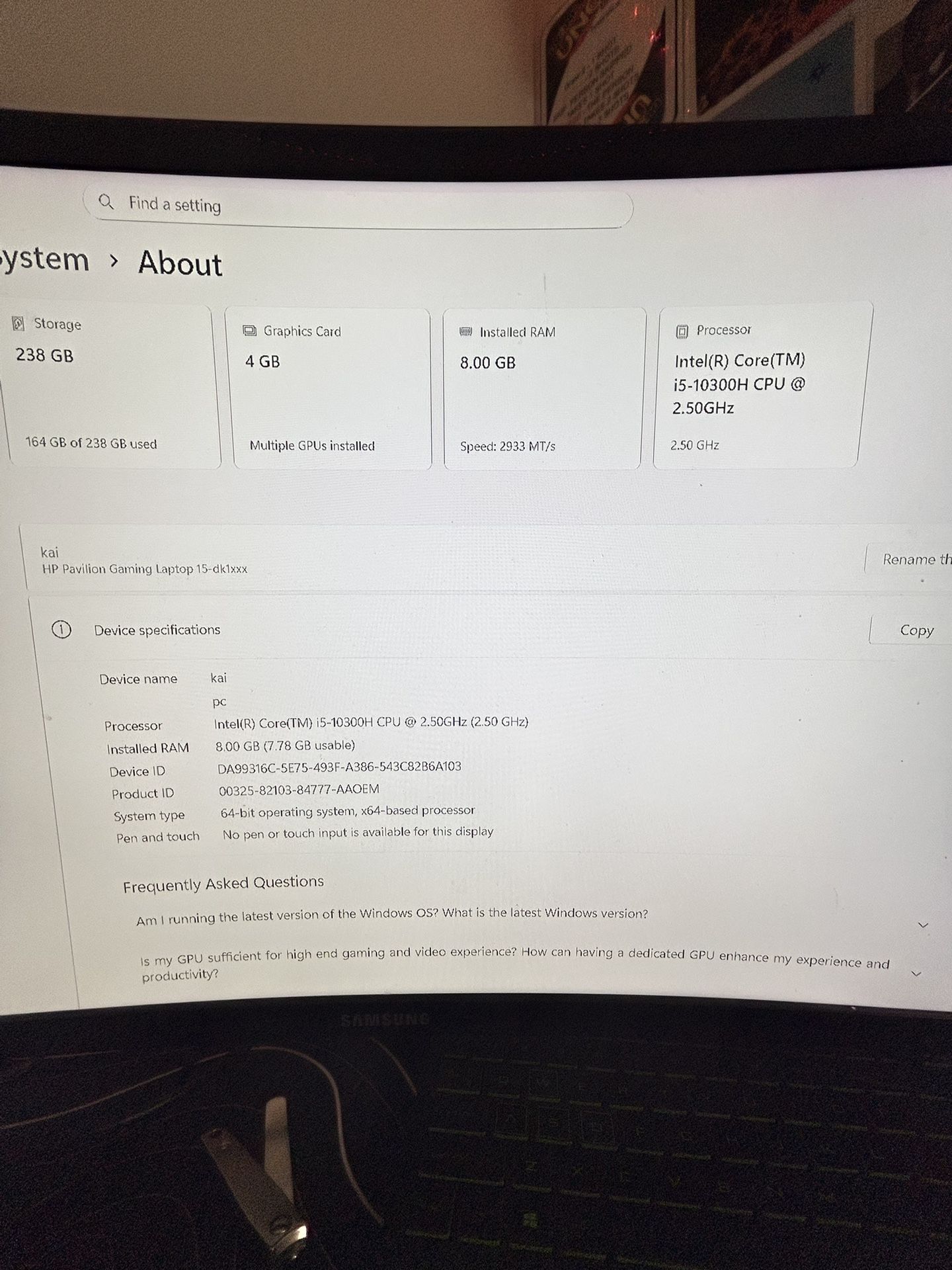 Hp Pavilion Gaming Pc 9th Gen