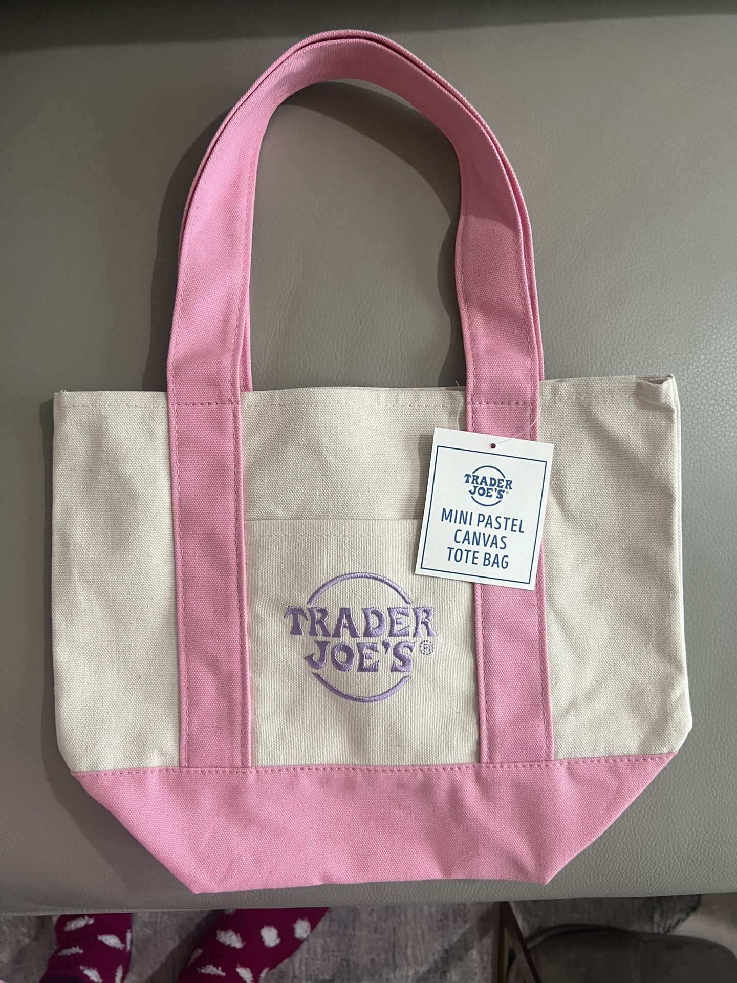Brand New Trade Joes Tote Bag Mini Size