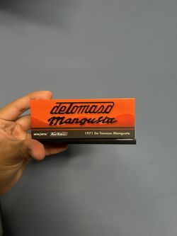 Hot Wheels Collectors Special Edition 1971 De Tomaso Mangusta Real Riders Metal