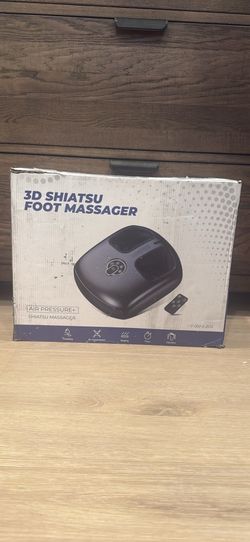 3D Shiatsu Foot Massager with Remote
