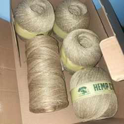 11 Rolls Of Hemp Cord