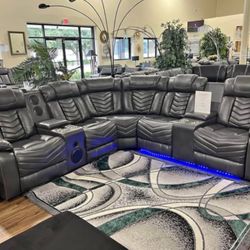 Power Reclining Sofa In Stock For Fast Delivery 