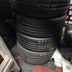 Pair 235/55/17 Goodyear Assurance