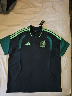 Adidas Mexico 26 Tiro Polo Shirt 2XL but fits 3XL sizes