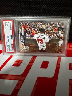 2020 Topps Ronald Acuña Jr. SP PSA 9 Mint