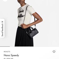 Nano Speed Mini Crossbody Bag Purse