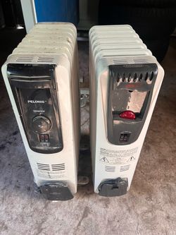 Two Electric Oil heaters