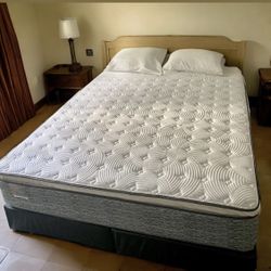 King Size Mattress 14 Inches Thick With Pillow Top Excellent Comfort Also Available: Twin, Full And Queen New From Factory Delivery Available