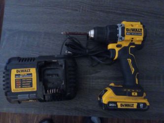 DeWalt Atomic 20V Brushless Cordless Drill Driver w/ 2.0 Battery and Charger