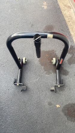 Rear wheel bike stand