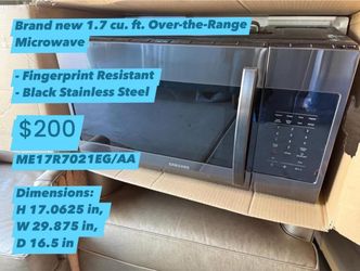 1.7 cu. ft. Over-the-Range Microwave
