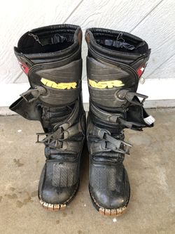 MSR motocross motorcycle boots