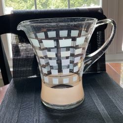 Vintage Glass Pitcher