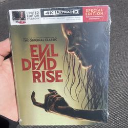 Evil Dead Rise Steelbook 4K + Blu-ray+ Digital