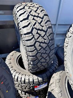 LT 285-70-17 AT $640 CASH OUT THE DOOR All Terrain Tires installed (4) New 50,000 Mile Warranty-
