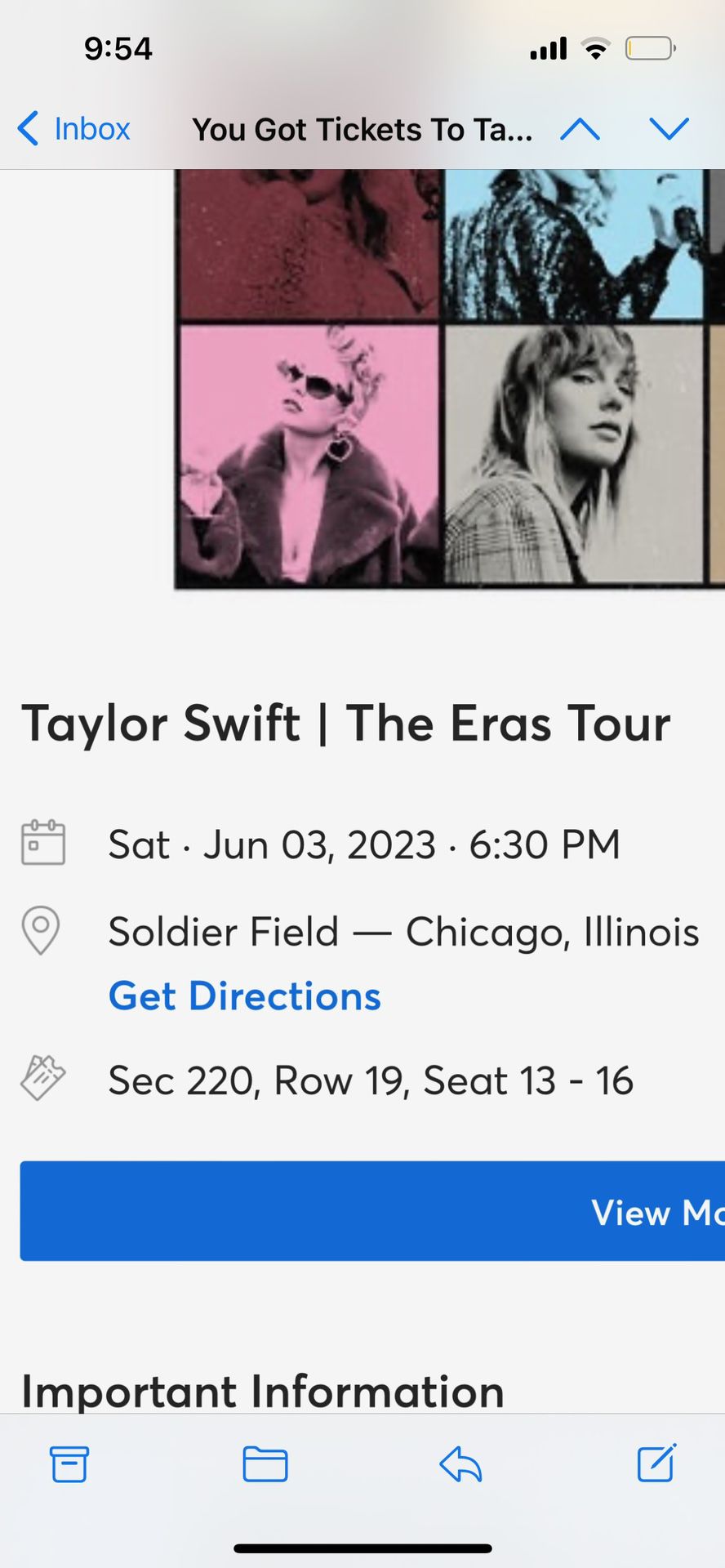 Taylor Swift Chicago June 3rd