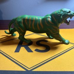 Vintage 1976 Masters of the Universe MOTU He-Man Battle Cat Cringer Green Tiger