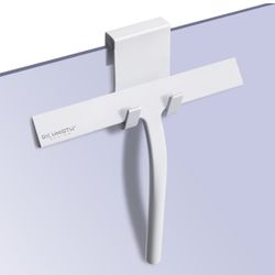 Brandnew Shower Squeegee 9" with Silicone Hook - All Purpose Squeegee for Shower Glass Door Mirrors Bathroom Tiles Car Windows Glass Door Blade Shower