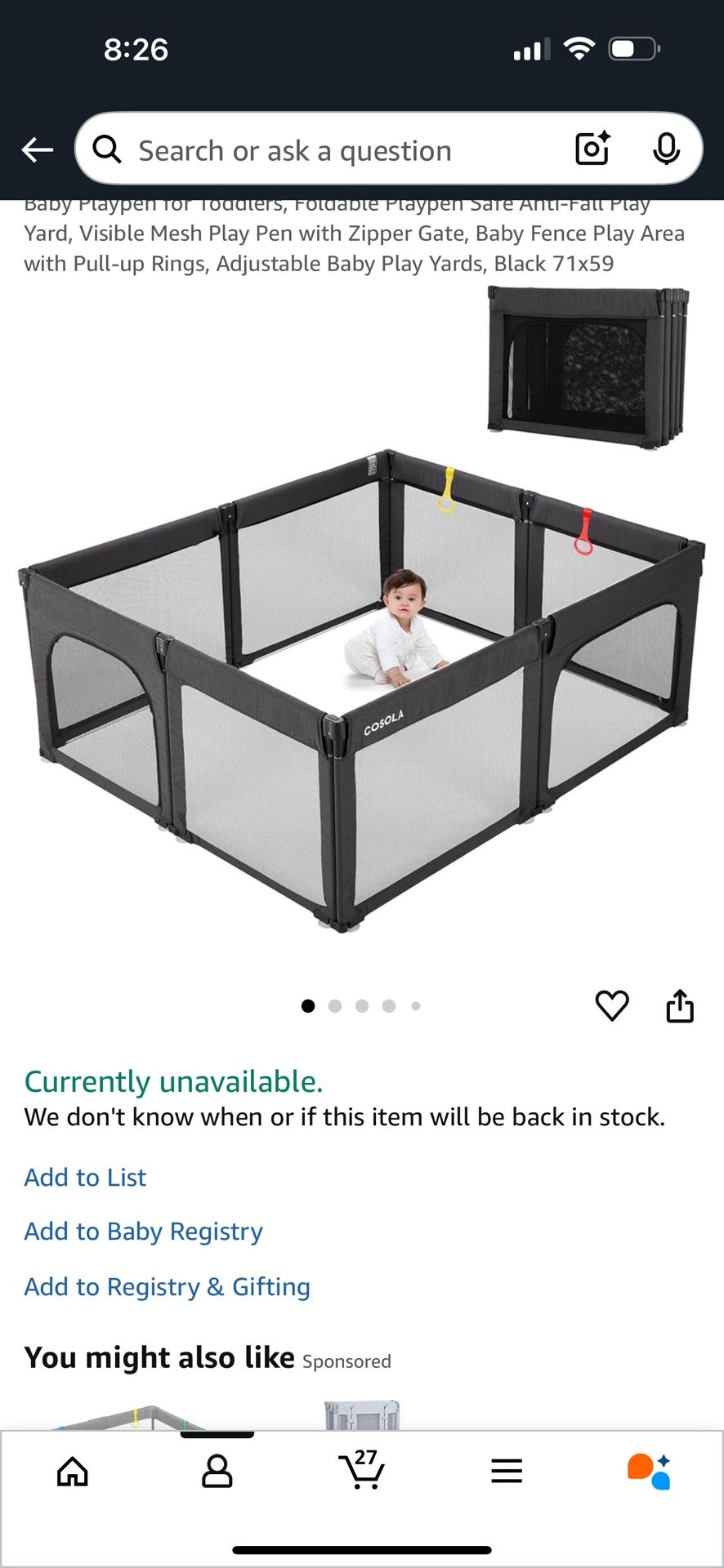 Play pen
