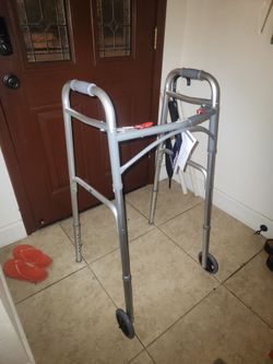 Folding Walker with Wheels