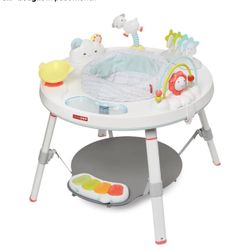 Skip Hop Baby Activity Center: Interactive Play Center with 3-Stage Grow-with-Me Functionality, 4mo+, Silver Lining Cloud