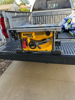 Dewalt 60 volt table saw