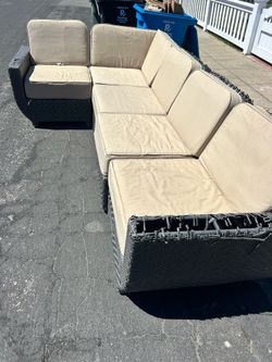 Indoor outdoor couch sofa