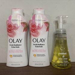 Olay Body Wash Method Hand Soap Bundle