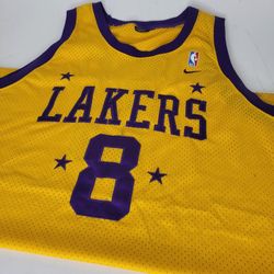 KOBE BRYANT #8 Los Angeles Lakers Rewind 1957 Nike Swingman Jersey Gold Men 4XL