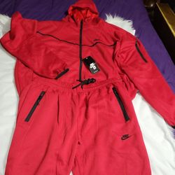 Red Mens Nike Jogger Fit