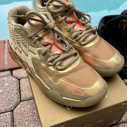 Puma LaMelo Ball MB.01 Golden Child size 7.5 Melo mb01