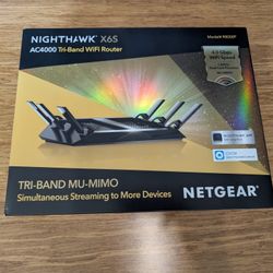 NETGEAR Nighthawk X6S Smart Wi-Fi Router (R8000P) - AC4000 Tri-band Wireless Speed (Up to 4000 Mbps) | Up to 3500 Sq Ft Coverage & 55 Devices |