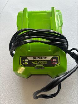 Greenworks 40V Lithium-Ion Battery Charger - Used