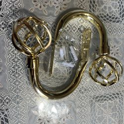 Handmade Metal Curtain Holdbacks 2pcs