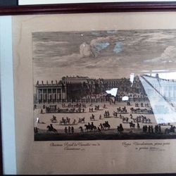 Chateau Royale De Versailles Vue De 1674