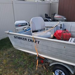 1992 14 Foot Smoke craft boat (Must Sell)